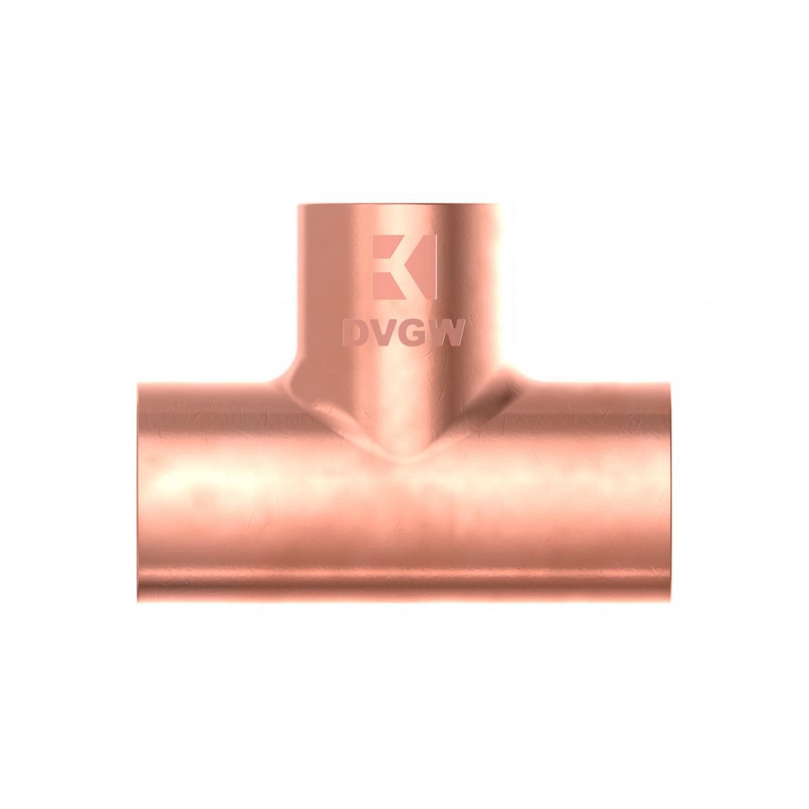 989046017 Tee piece, copper solder fitting, 28 mm, 3 sockets vue 2