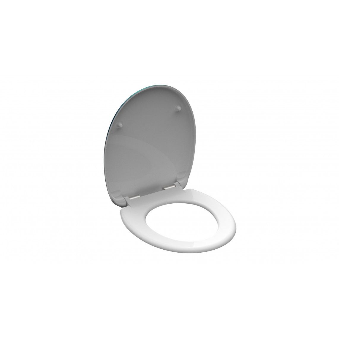 82153 Duroplast WC-zitting FALLEN LEAF, met valrem vue 4