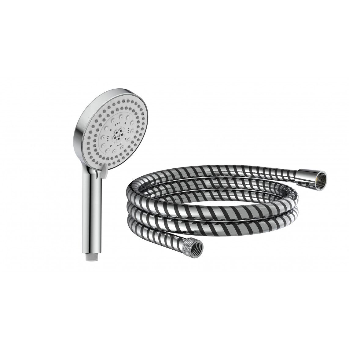 DX5081C PARMA Handdouche set, chroom/zwart vue 7