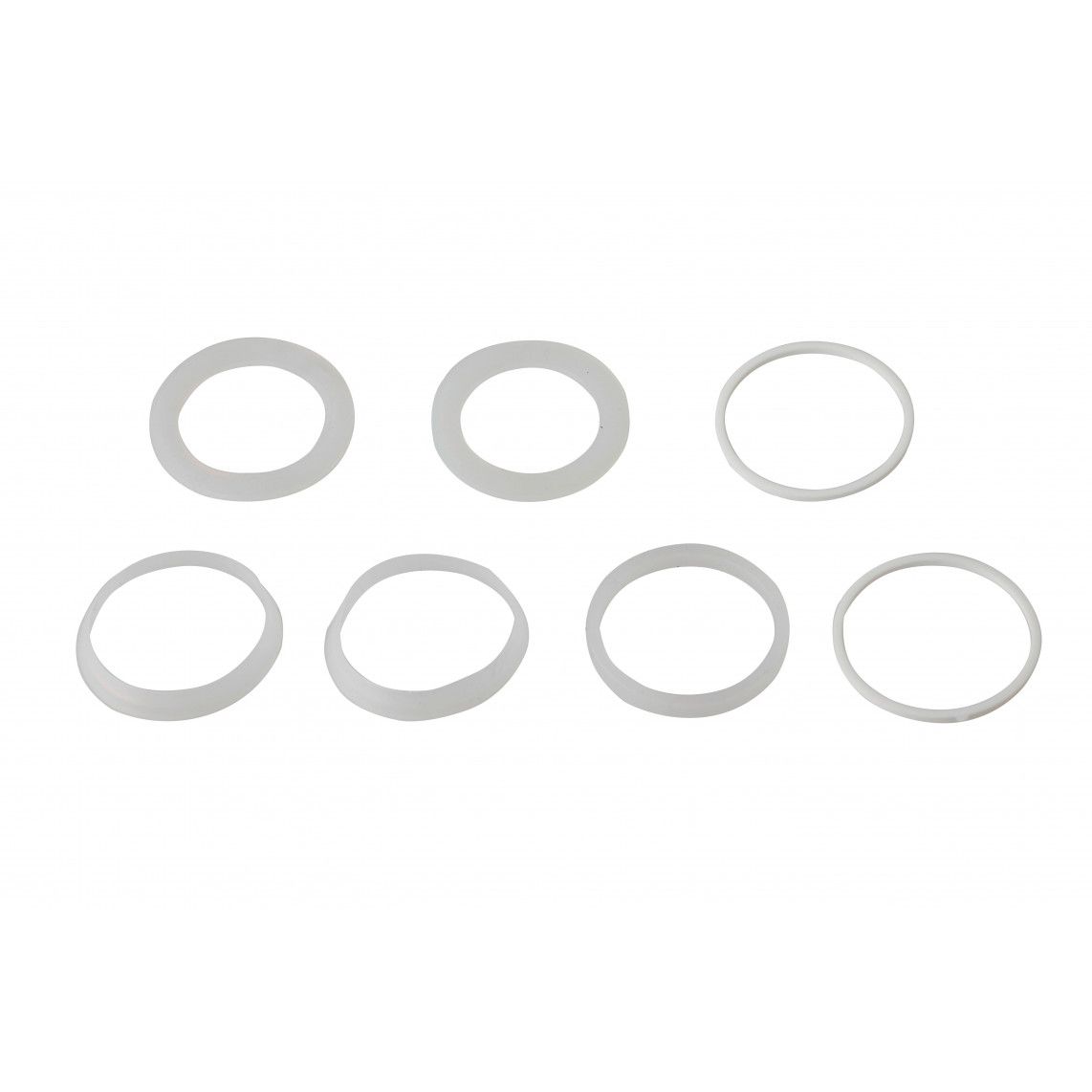 98696910 joint pour siphon assortiment, Silicone, 1 1/2" x 40 mm, pour évier (7x)