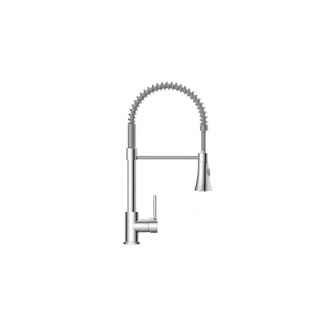 NI183ESCR-PR LEON Sink mixer, chrome, with pull-out sprayer vue 3