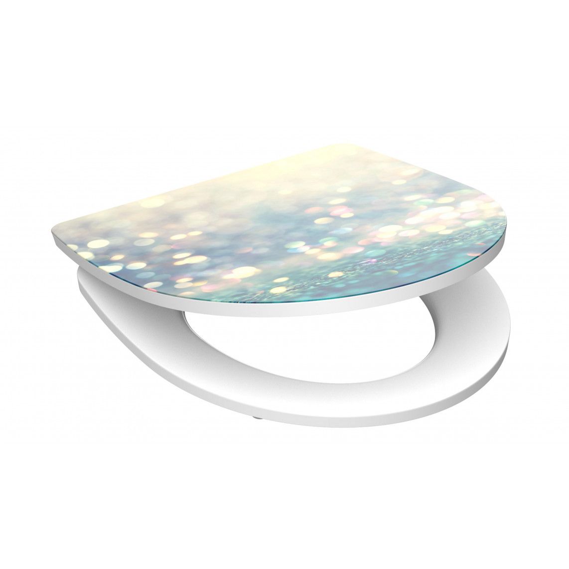 82587 Duroplast HG Toilet seat MAGIC LIGHT, with soft close and quick release vue 2