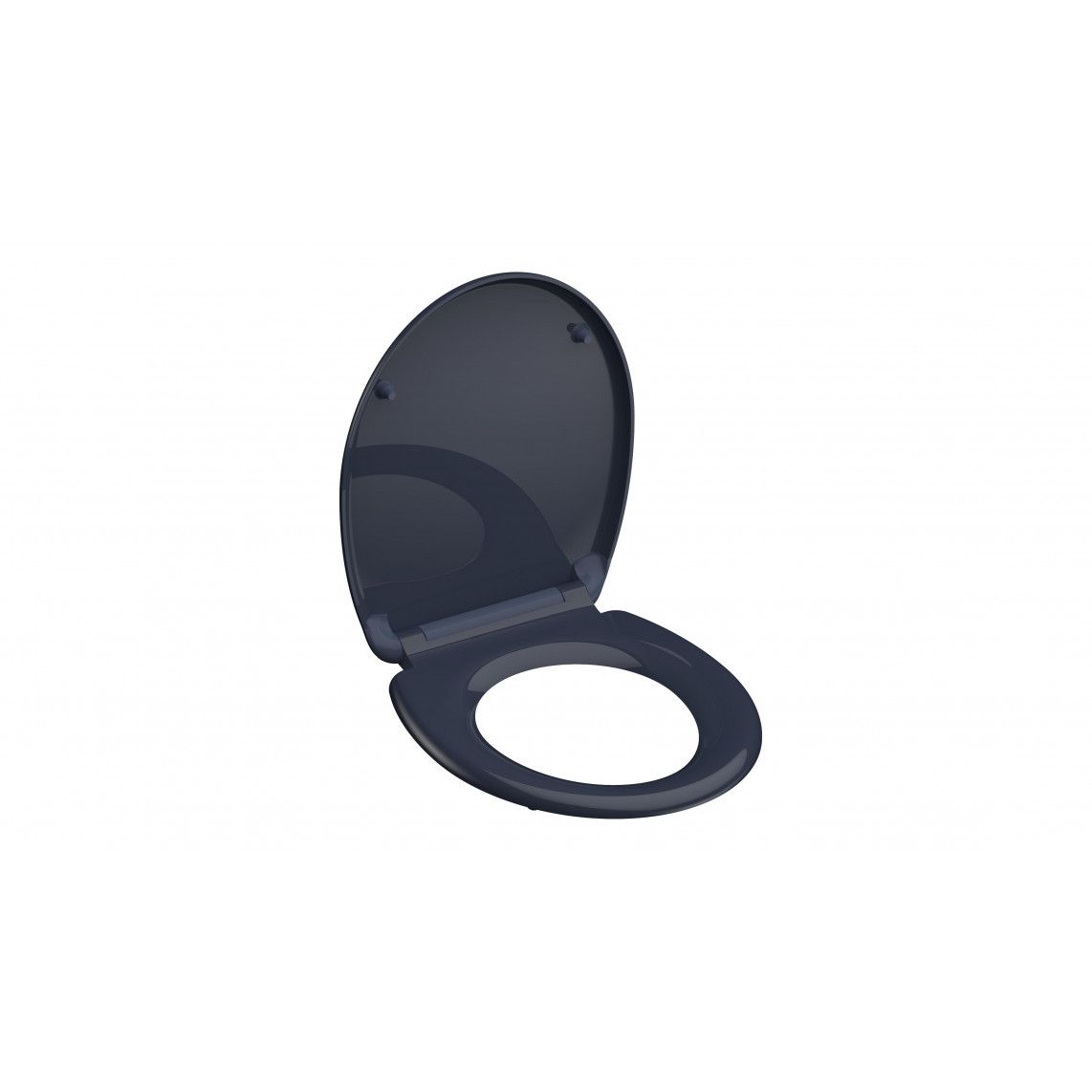 82304 Duroplast WC-zitting ANTHRAZIT, met valrem en afneembaar vue 4