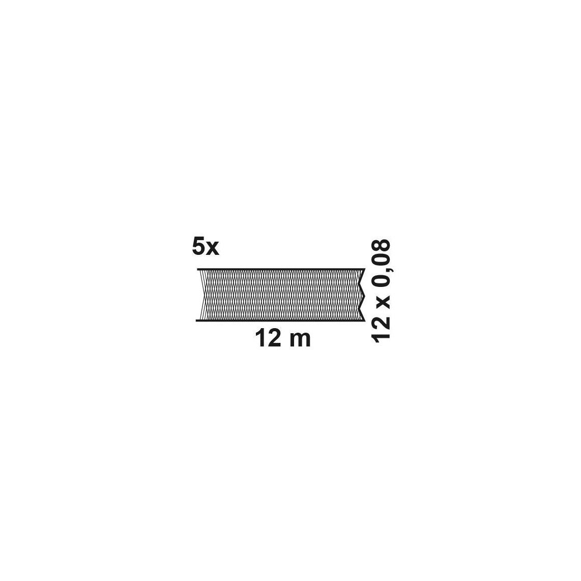 986820048 Thread sealing tape, PTFE, 0,08 x 12 mm x 12 m (5x) vue 2