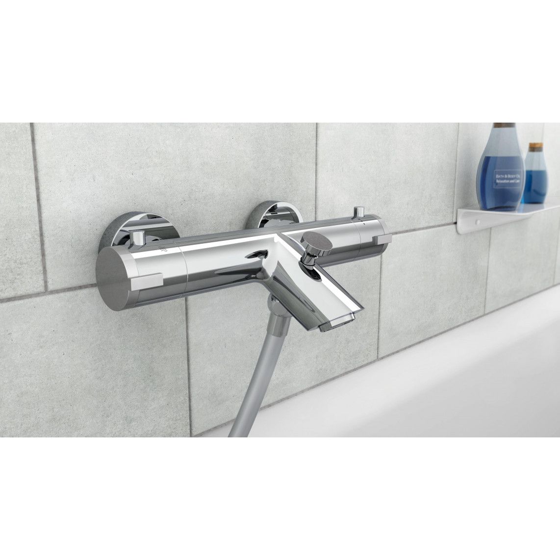 52470 LONDON Mitigeur thermostatique bain/douche, chromé vue 3