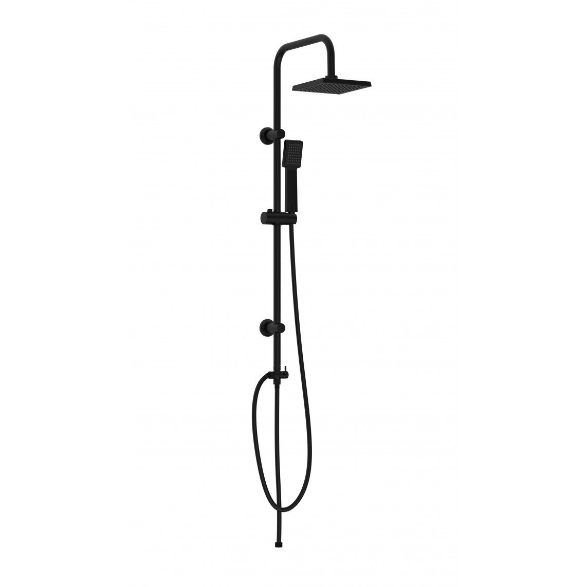 DX12004BL EASY ENERGY Set douche de pluie, noir mat vue 2