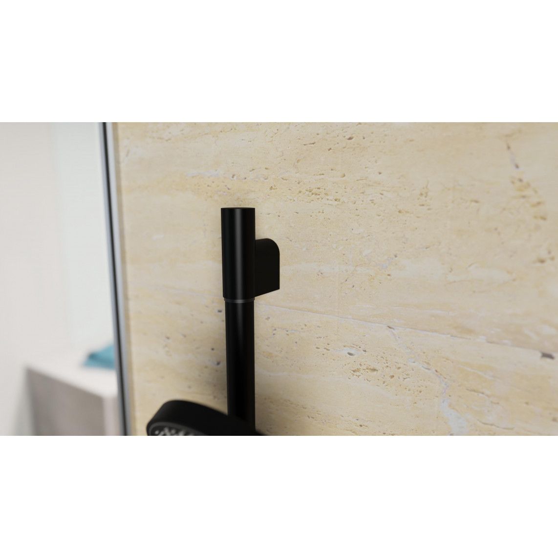 64996 CAPRI Set barre de douche, noir mat vue 10