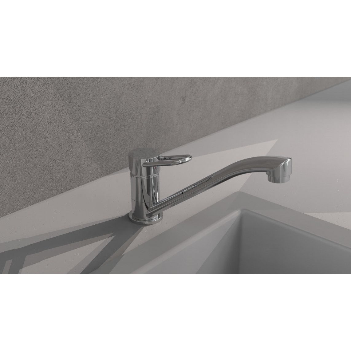75208 BIRTE Sink mixer, chrome vue 8