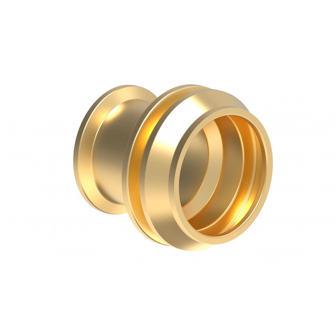 989455517 MS Reduceerset, blanco, 22 mm x 18 mm, knelfitting voor koperen buis (2x) vue 2