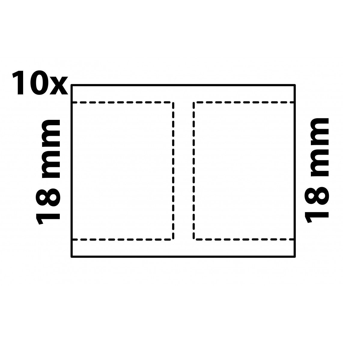 989098655 CU manchon double, vierge, 18 mm, 2 manchons, (5270) (10x) vue 4