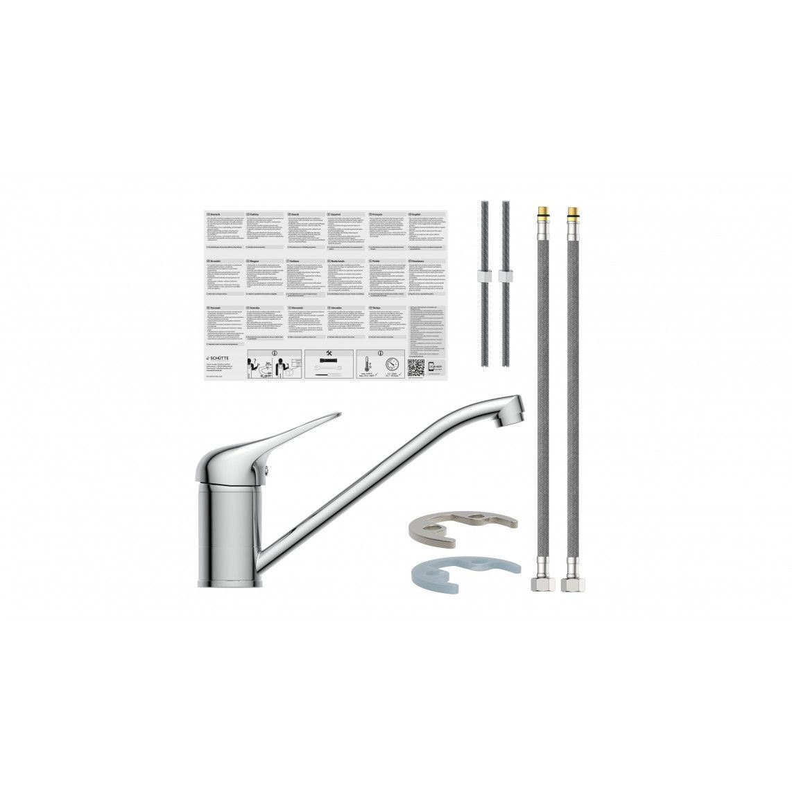 77450 PORTO Sink mixer, chrome vue 10