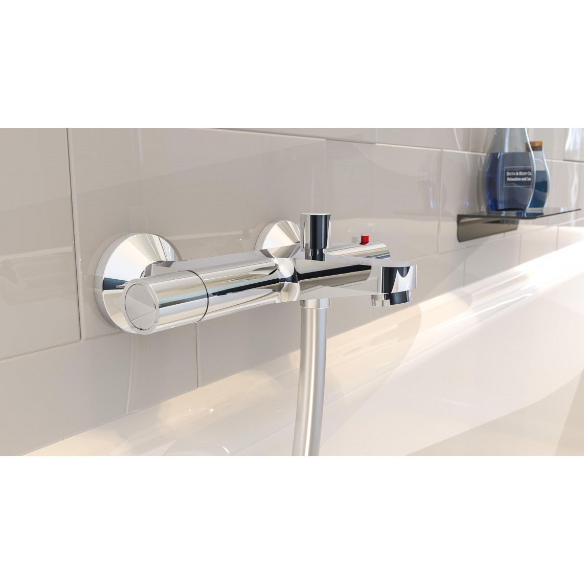 52450 VICO Mitigeur thermostatique bain/douche, chromé vue 7