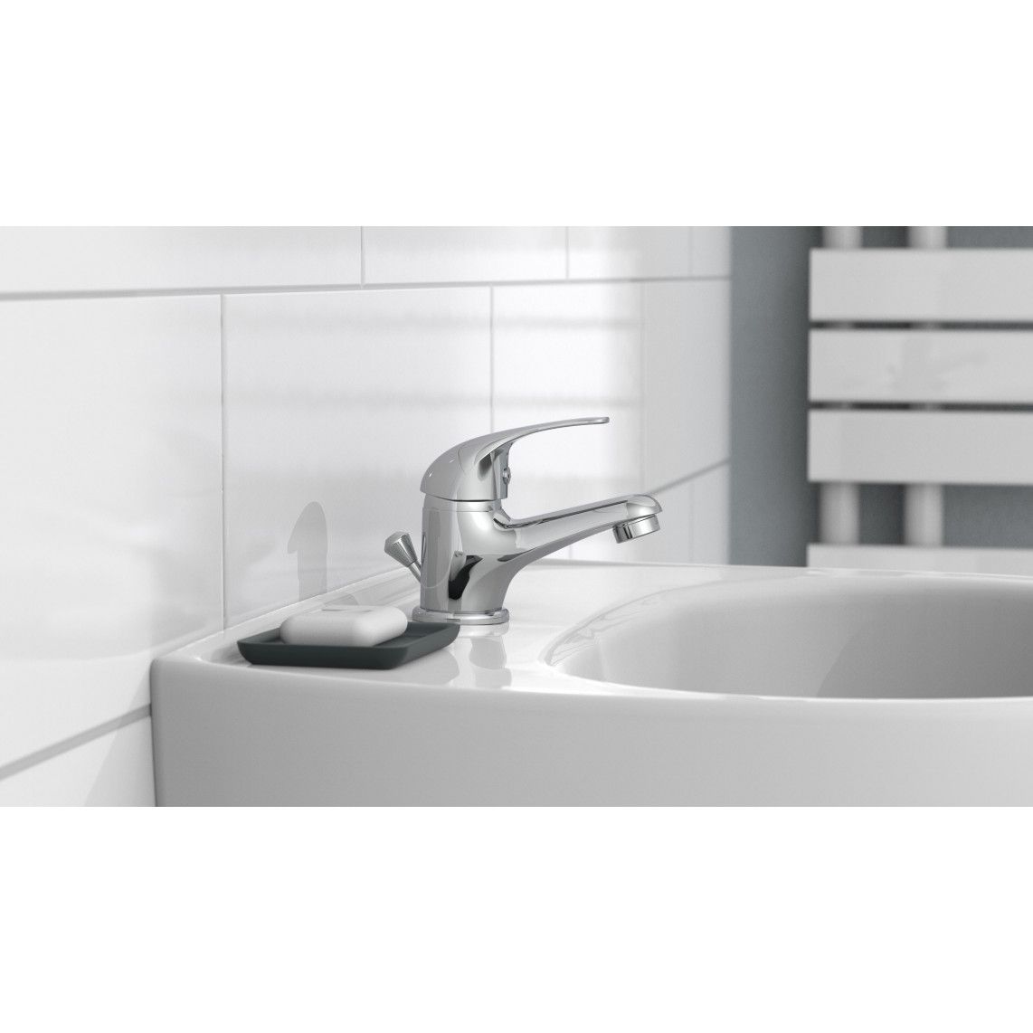 41100 ATHOS PLUS Wastafelkraan, chroom vue 5