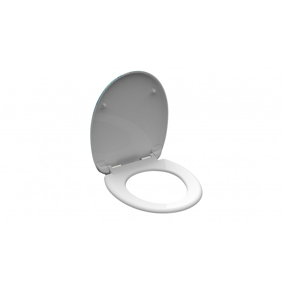 82148 abattant WC en Duroplast SAILING, avec frein de chute vue 4