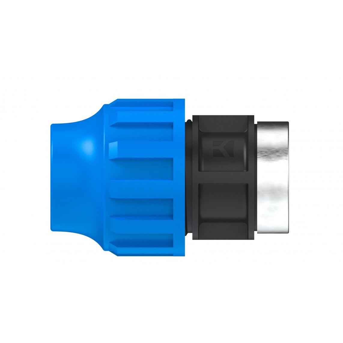 984843217 PP overgangsstuk, 25 mm x 3/4"BI, knelfitting voor tyleen/socarex vue 2