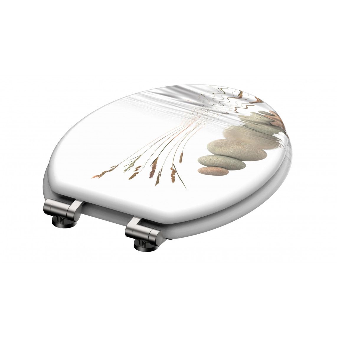80122 abattant WC en MDF BALANCE, avec frein de chute vue 5