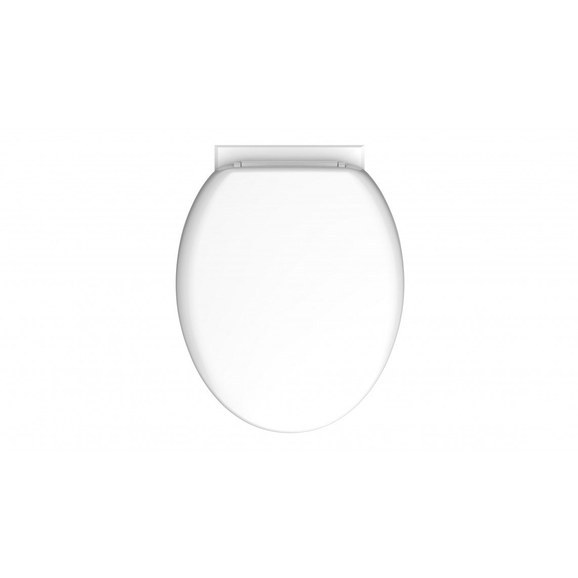 10220 abattant WC en Duroplast, blanc, avec frein de chute vue 2