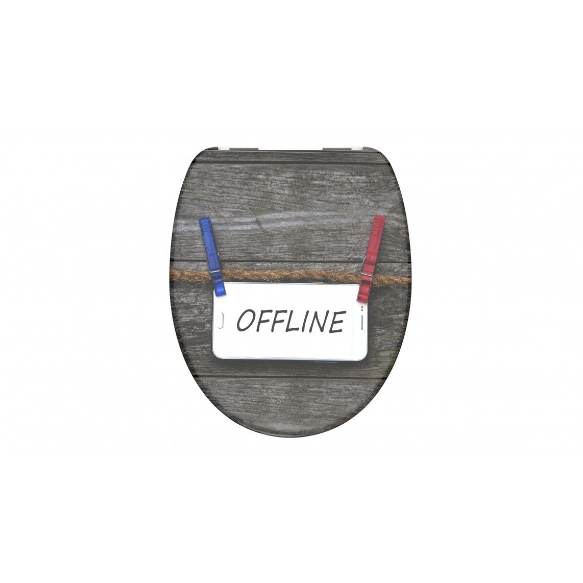 82157 Duroplast Toilet seat OFFLINE, with soft close vue 2