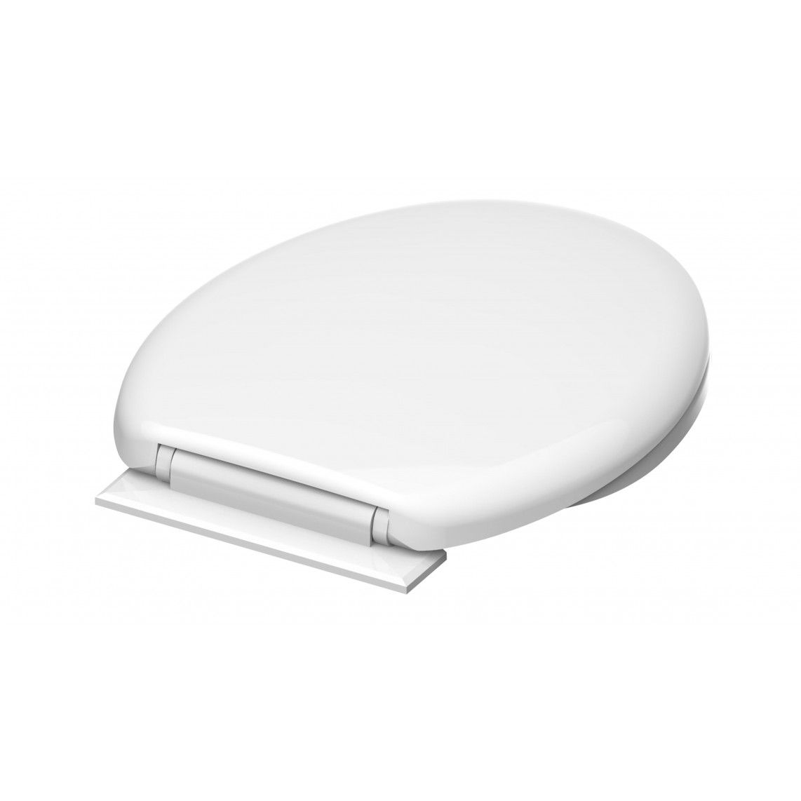 10220 abattant WC en Duroplast, blanc, avec frein de chute vue 5