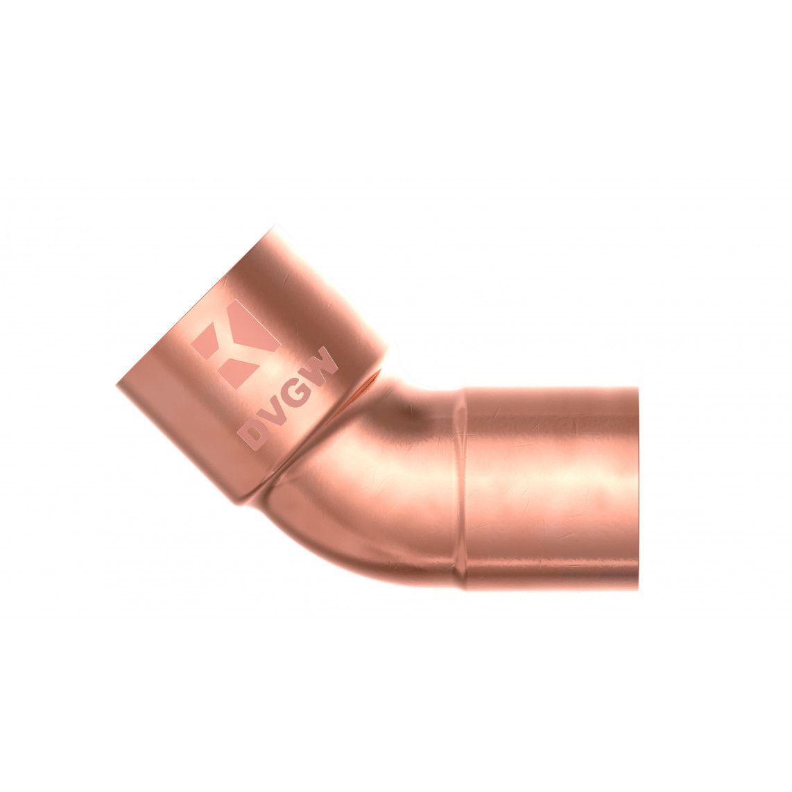 989143055 CU arc 45°, vierge, 18 mm, 1 manchon (5040) vue 2