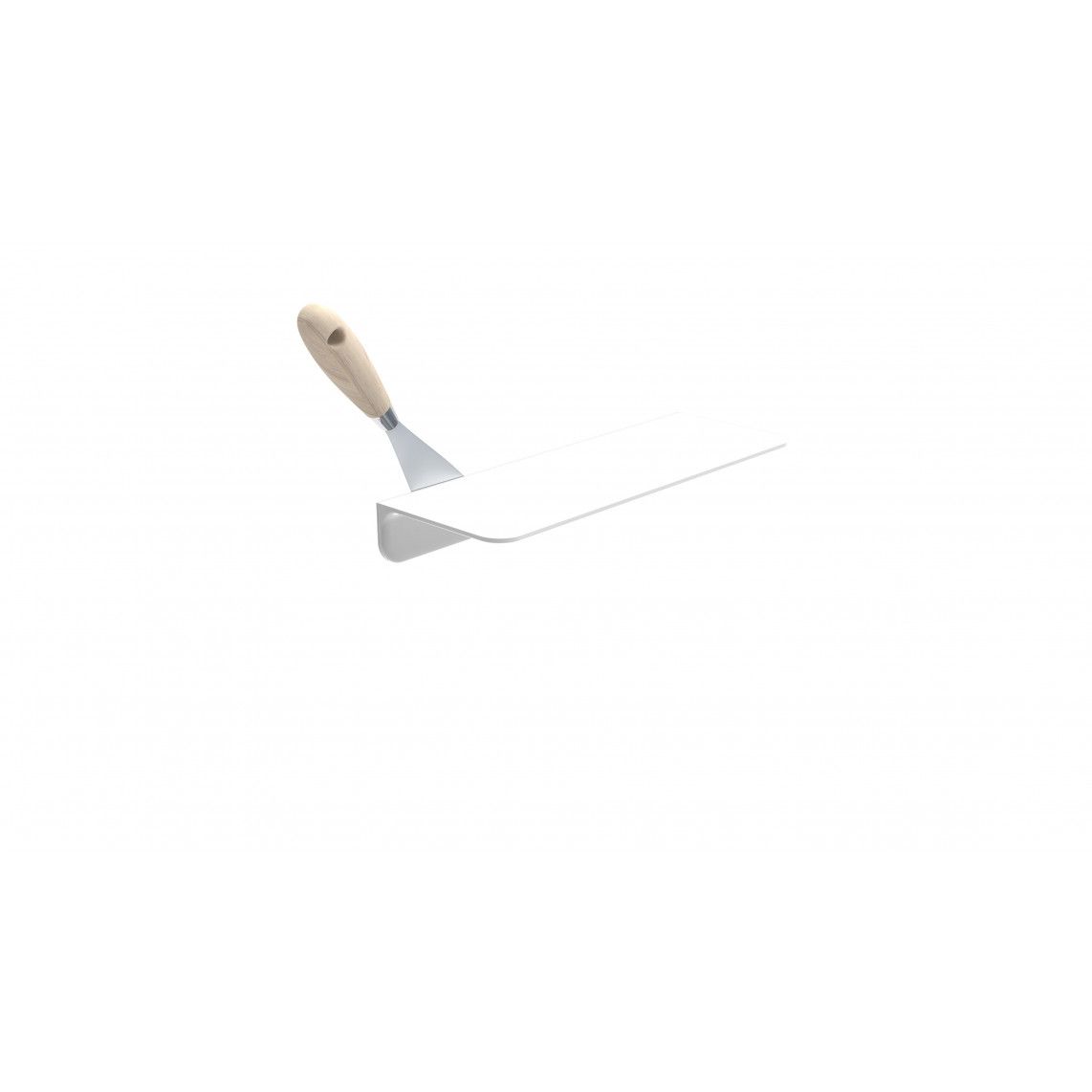 BA0950 Douche planchet, wit, om te lijmen vue 3