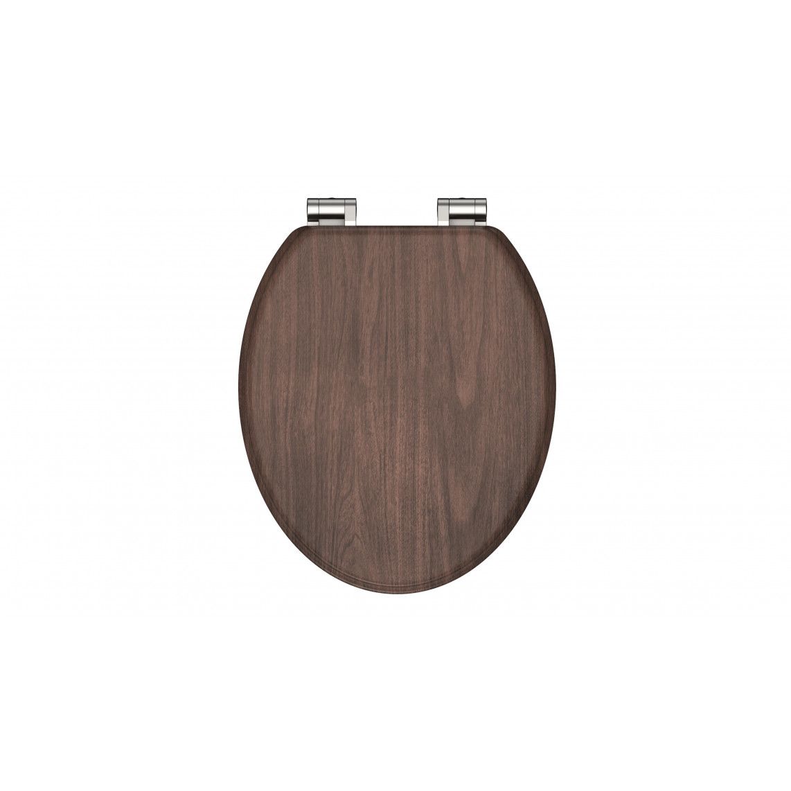 80193 MDF WC-zitting DARK WOOD, met valrem vue 2