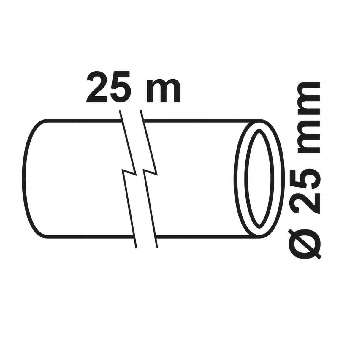 984830355 tyleen/socarex slang, Ø 25 mm, rol 25 m vue 3