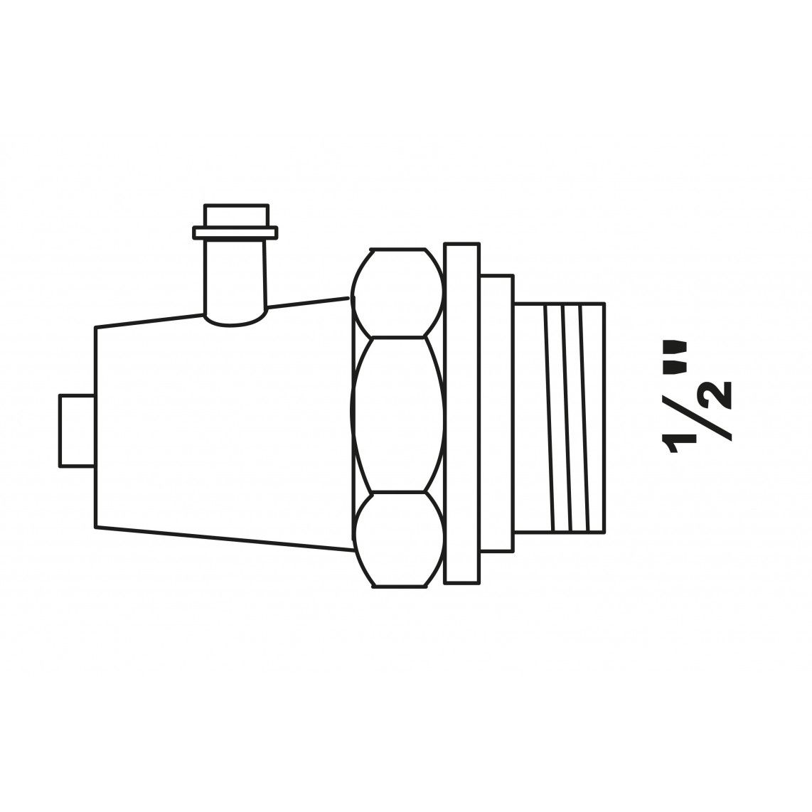 98855155 vanne de purge de radiateur, 1/2", auto-étanche vue 2
