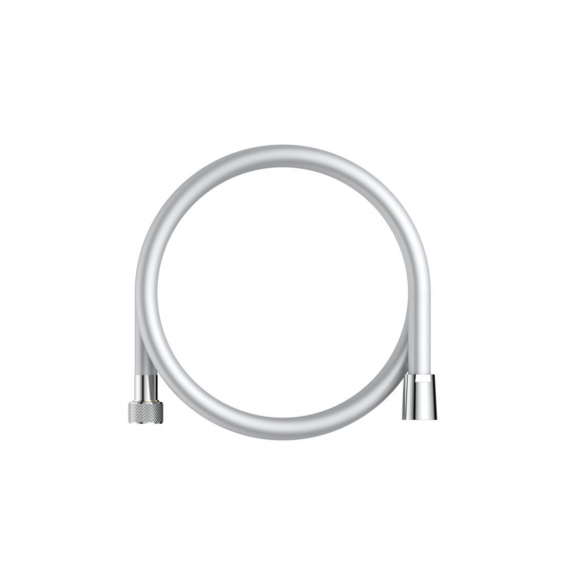 63981 Shower hose 150 cm, PVC, silver vue 5