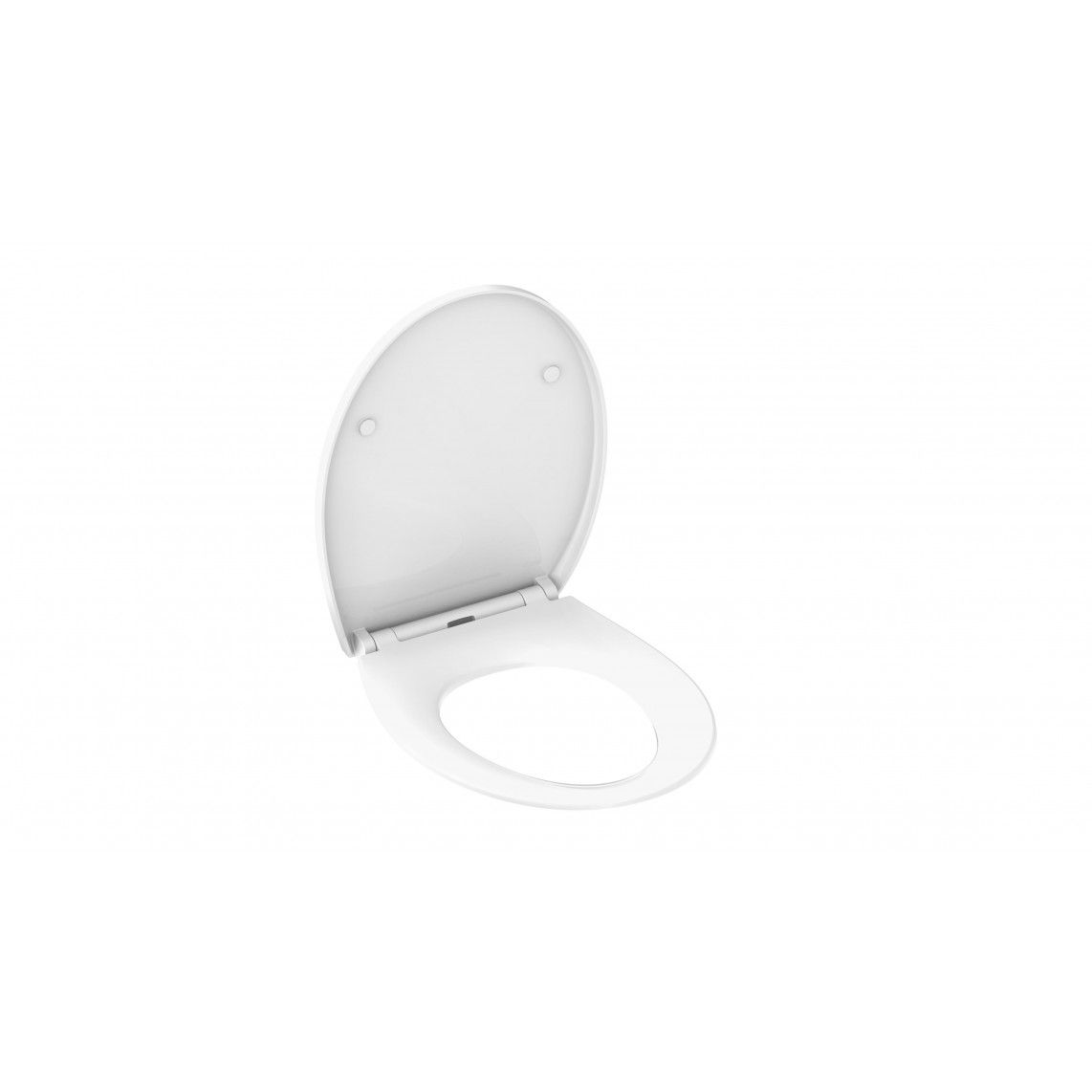 82950 Duroplast WC-zitting met LED nachtlampje, met valrem en afneembaar vue 4