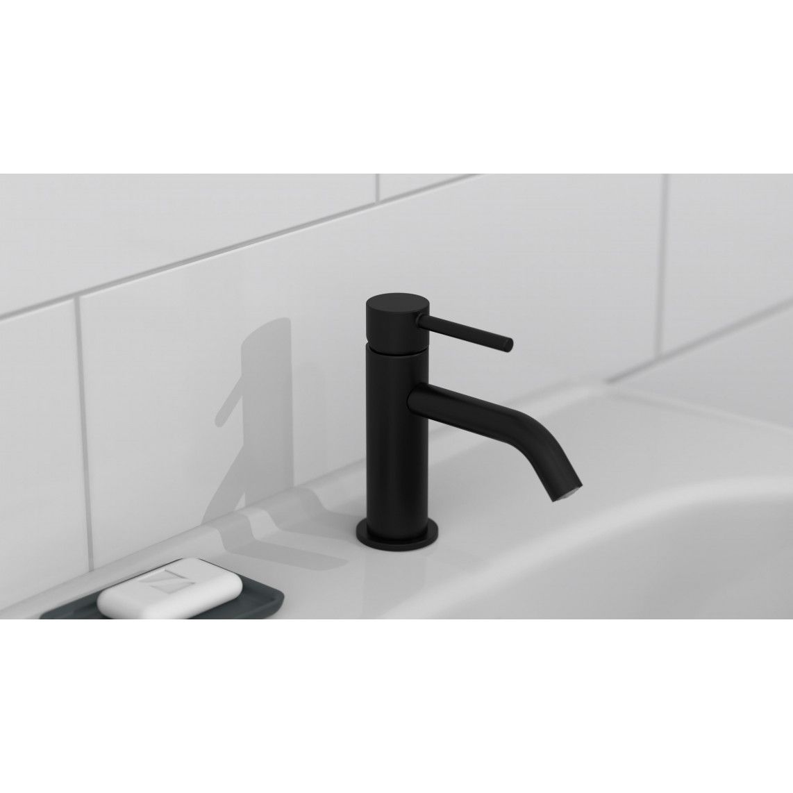37965 ARAGON Cold water tap, black matt vue 5