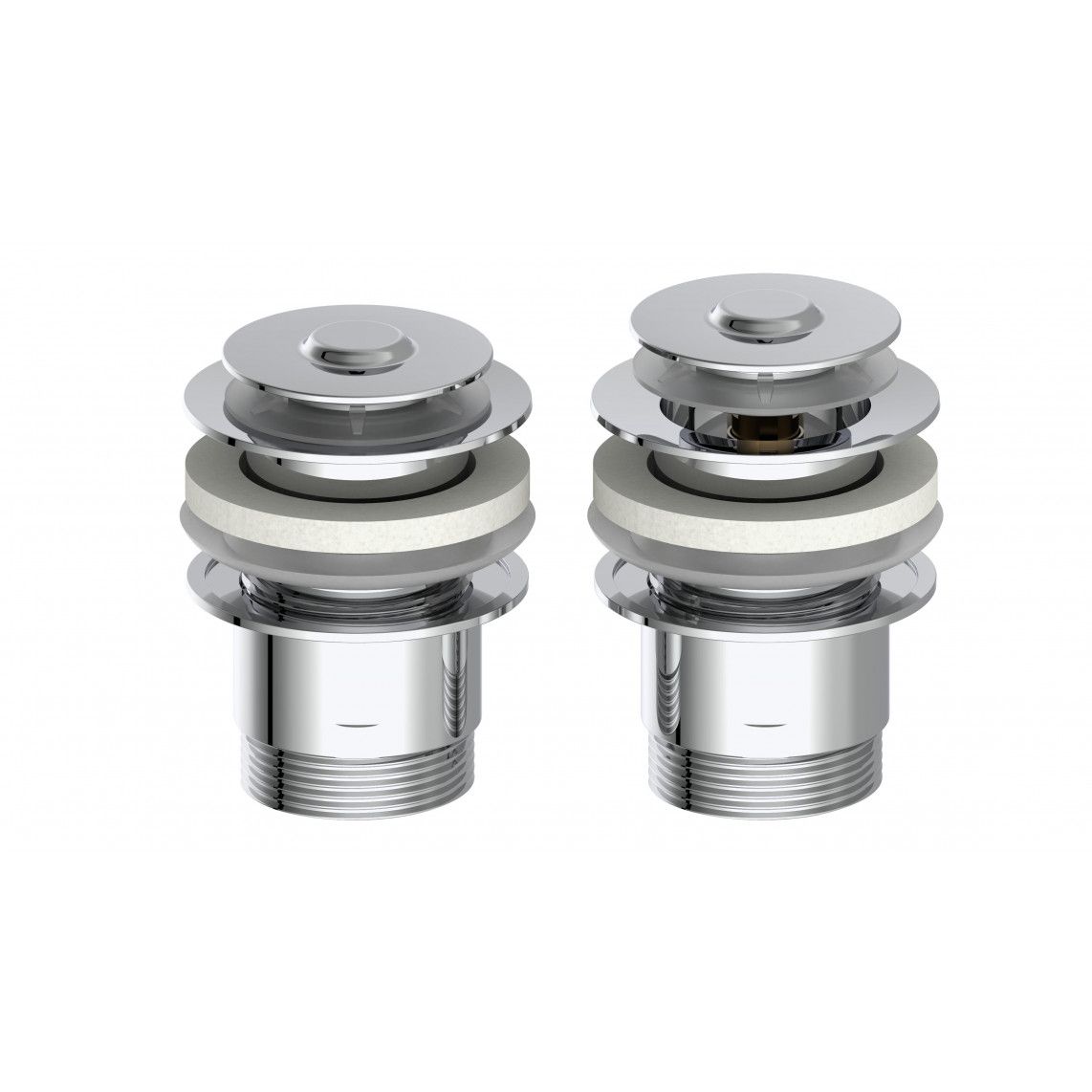 98807320 DAV-2WK afvoerwaste, chroom, 1 1/4" x 65 mm vue 5