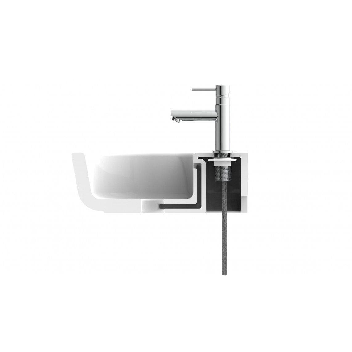 35911 LAURANA robinet eau froide, chromé vue 8