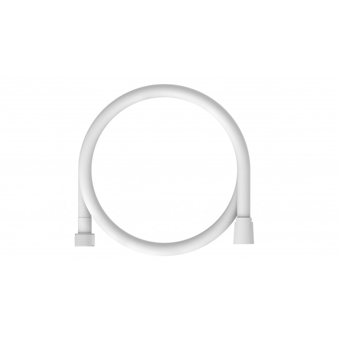 63878 Shower hose 150cm, PVC, white matt vue 5