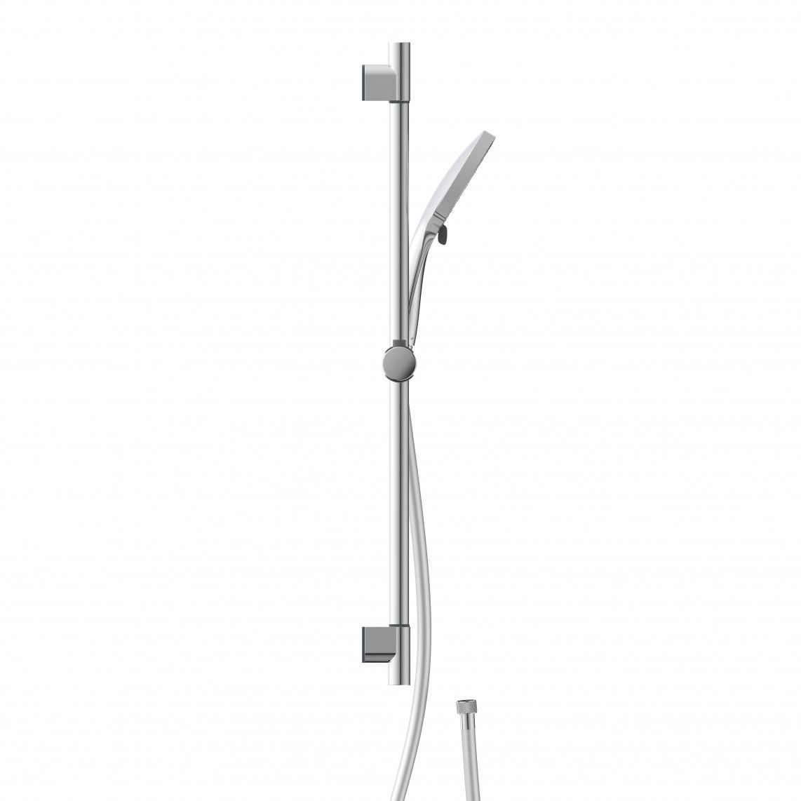 64291 CAPRI doucherail set, chroom vue 4