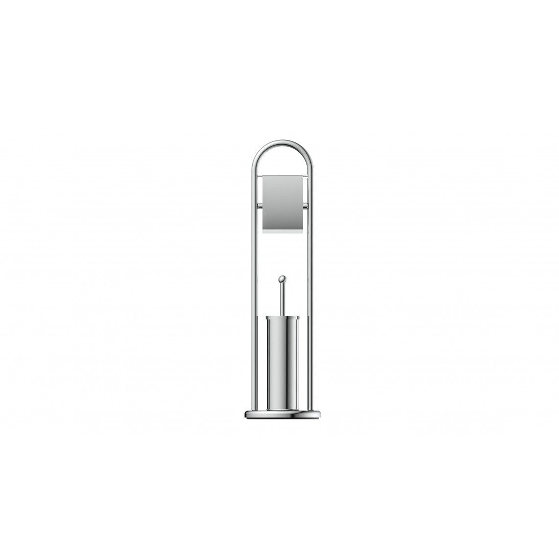 BA0001 staand WC set, chroom vue 2