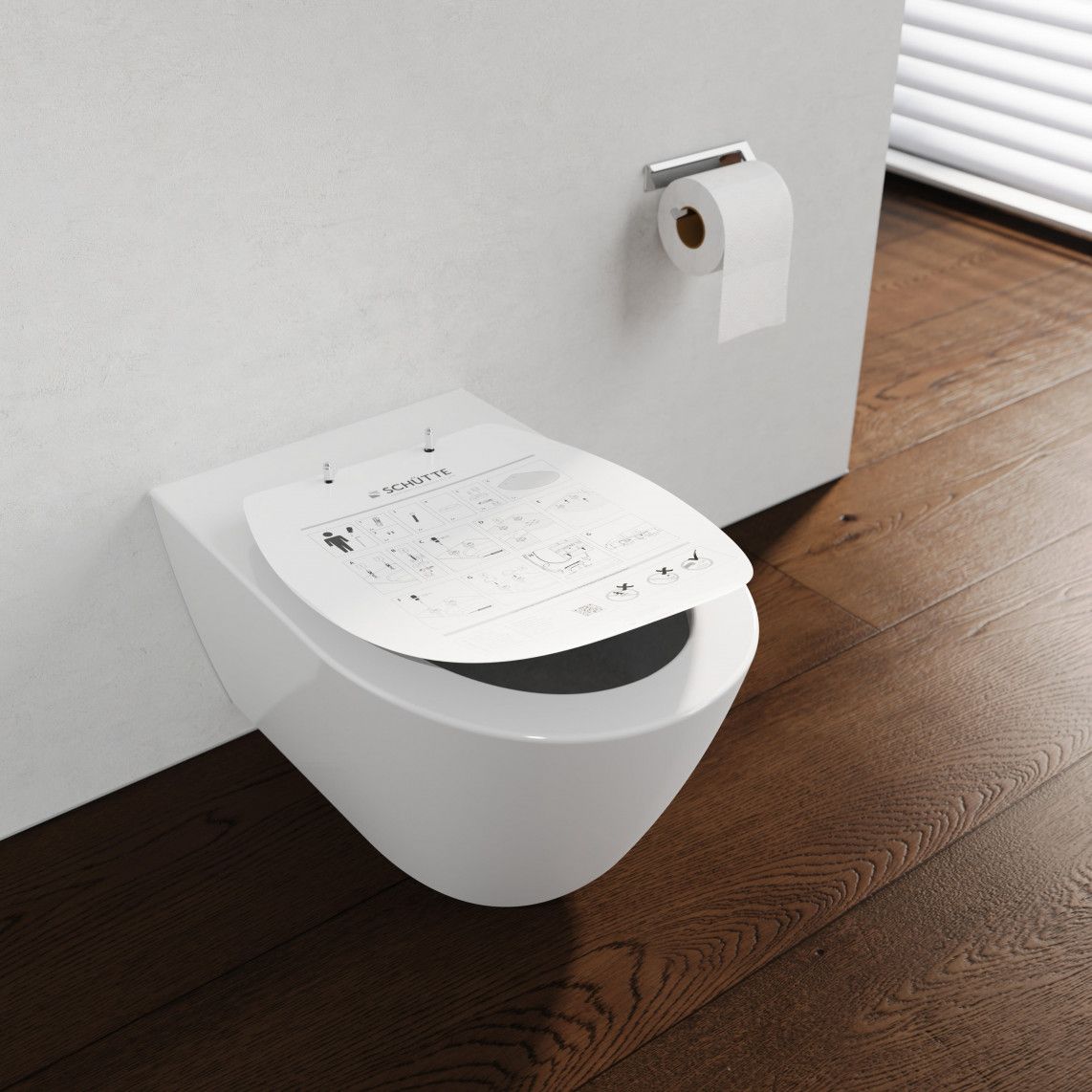 82650 Abattant wc en duroplast WHITE, PREMIUM, avec frein de chute vue 8