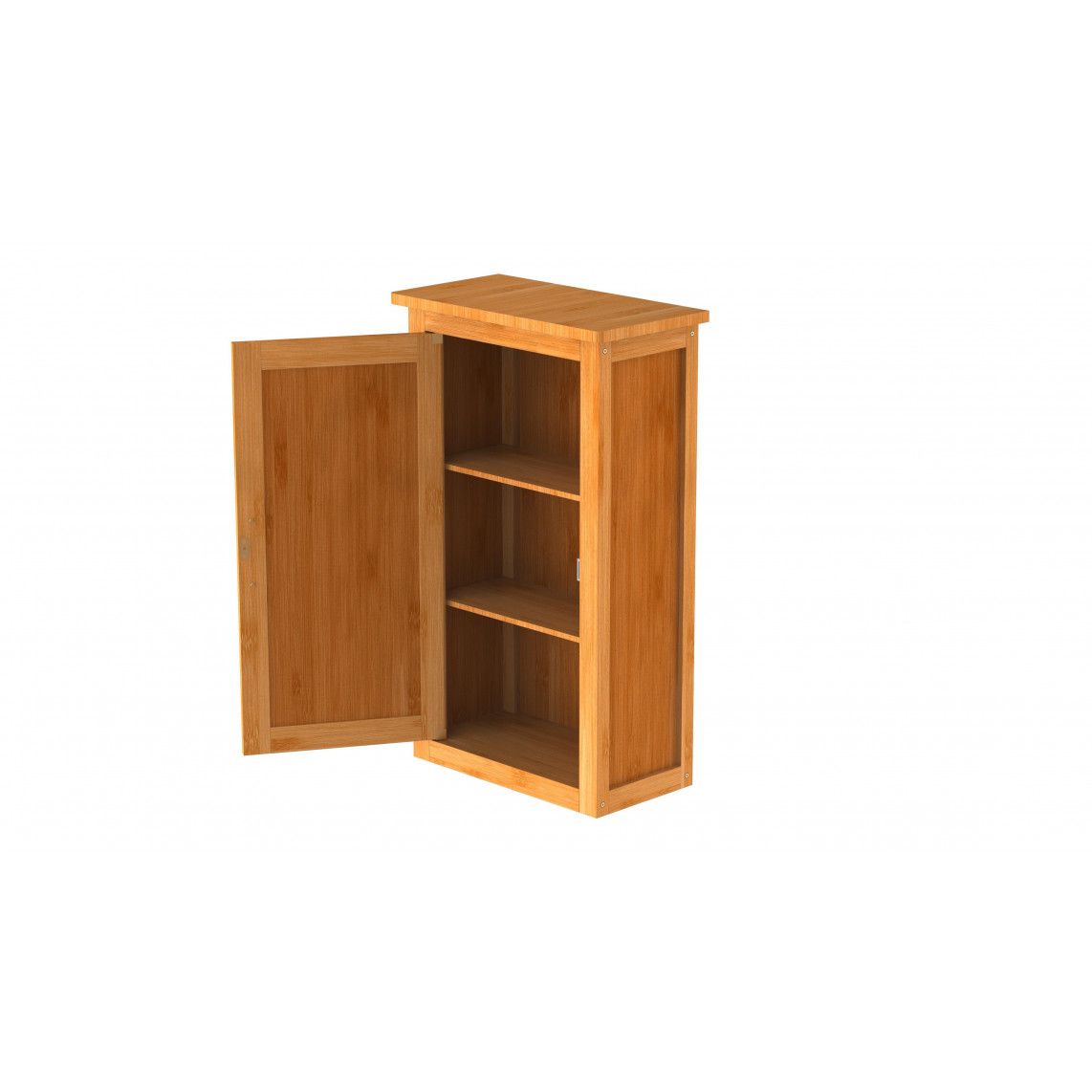 BMBA02-WS Bamboe Hoge kast vue 4