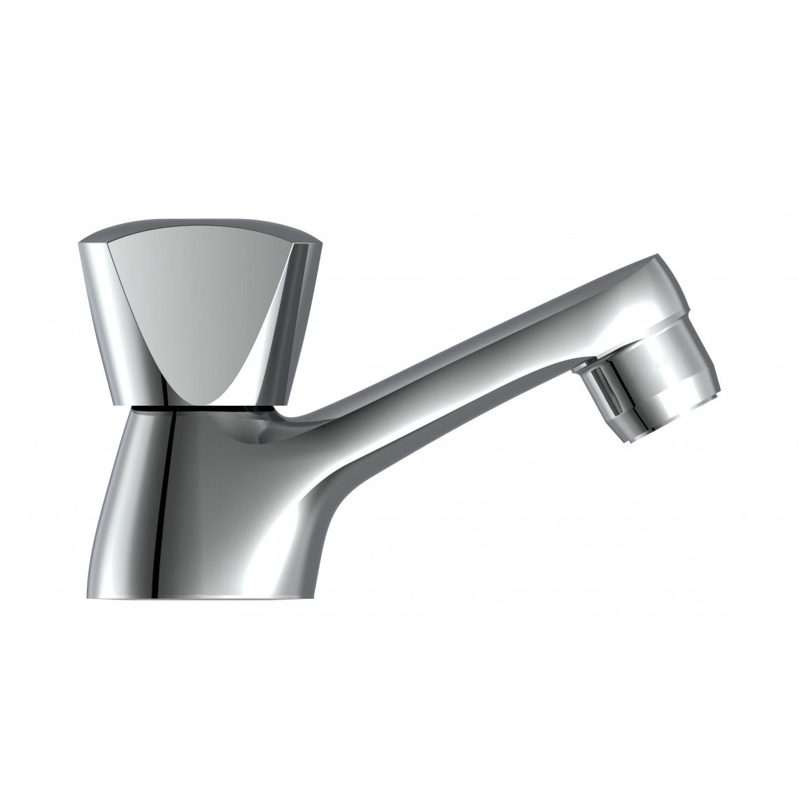 986051148 robinet eau froide, chromé vue 2