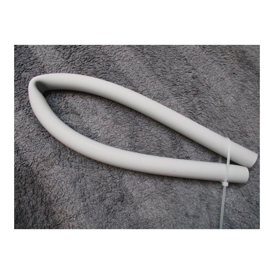 01713 Tuyau Softtouch, gris clair, 570 mm, par ex. pour NI183CARCRB