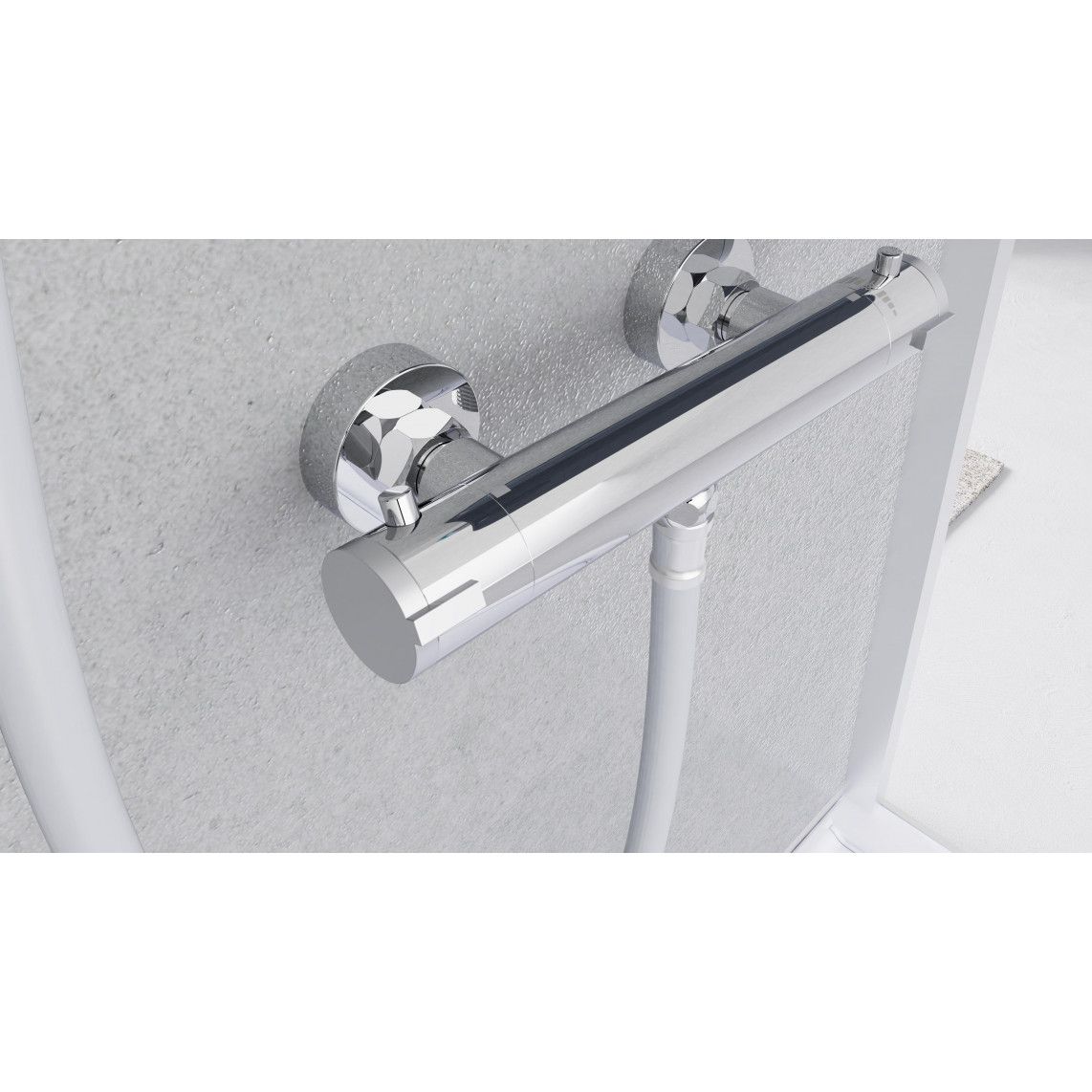 52465 LONDON Mitigeur thermostatique de douche, chromé vue 10