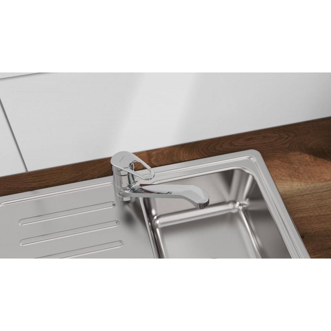 77250 GRANDE Keukenkraan, chroom vue 8