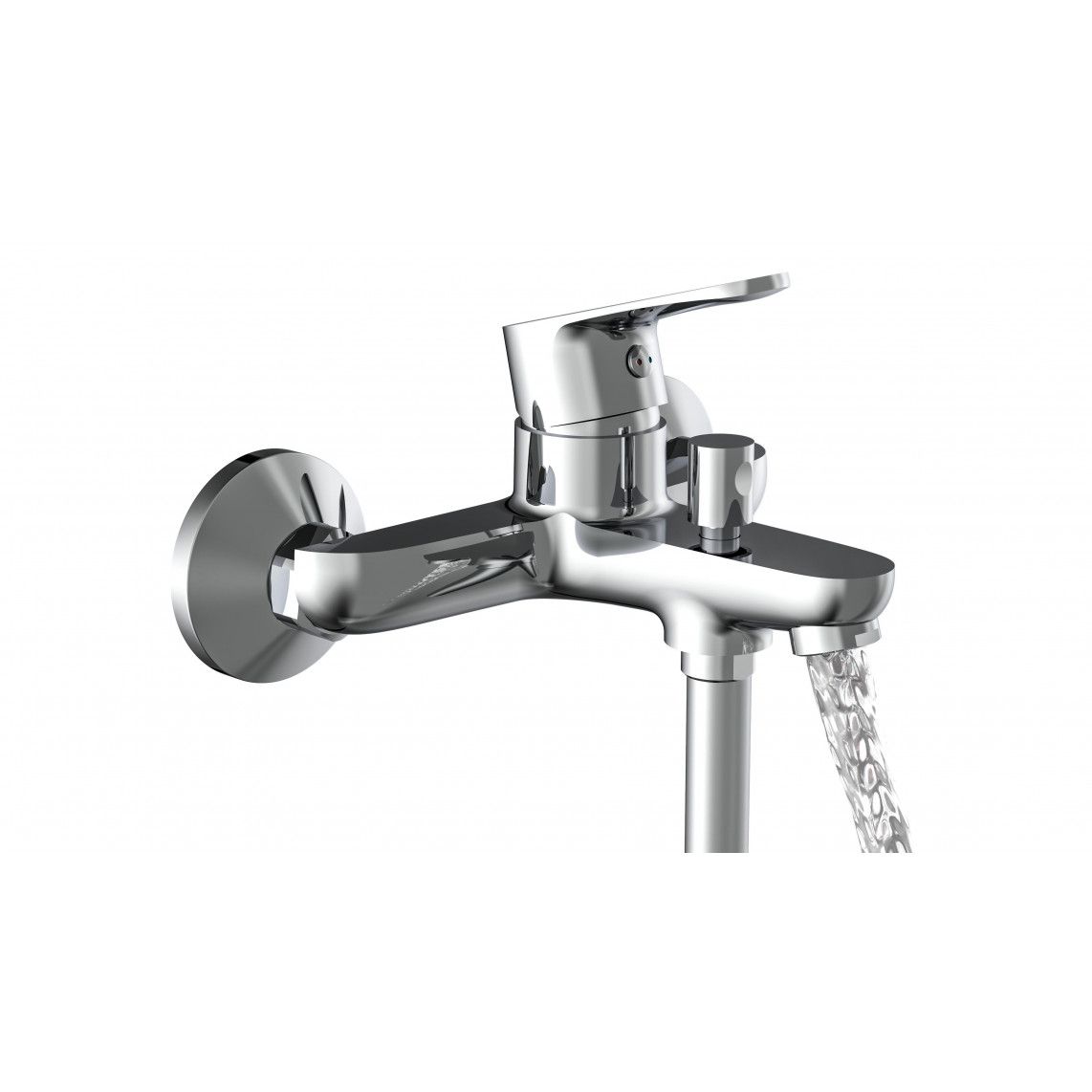 NI023CALCR CLAUDIO Mitigeur bain/douche, chromé vue 3