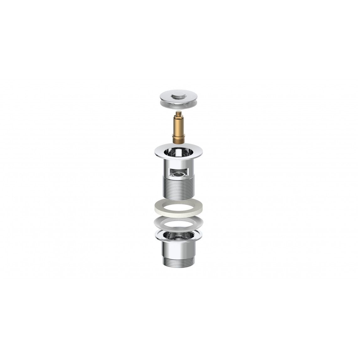 98807320 DAV-2WK afvoerwaste, chroom, 1 1/4" x 65 mm vue 9