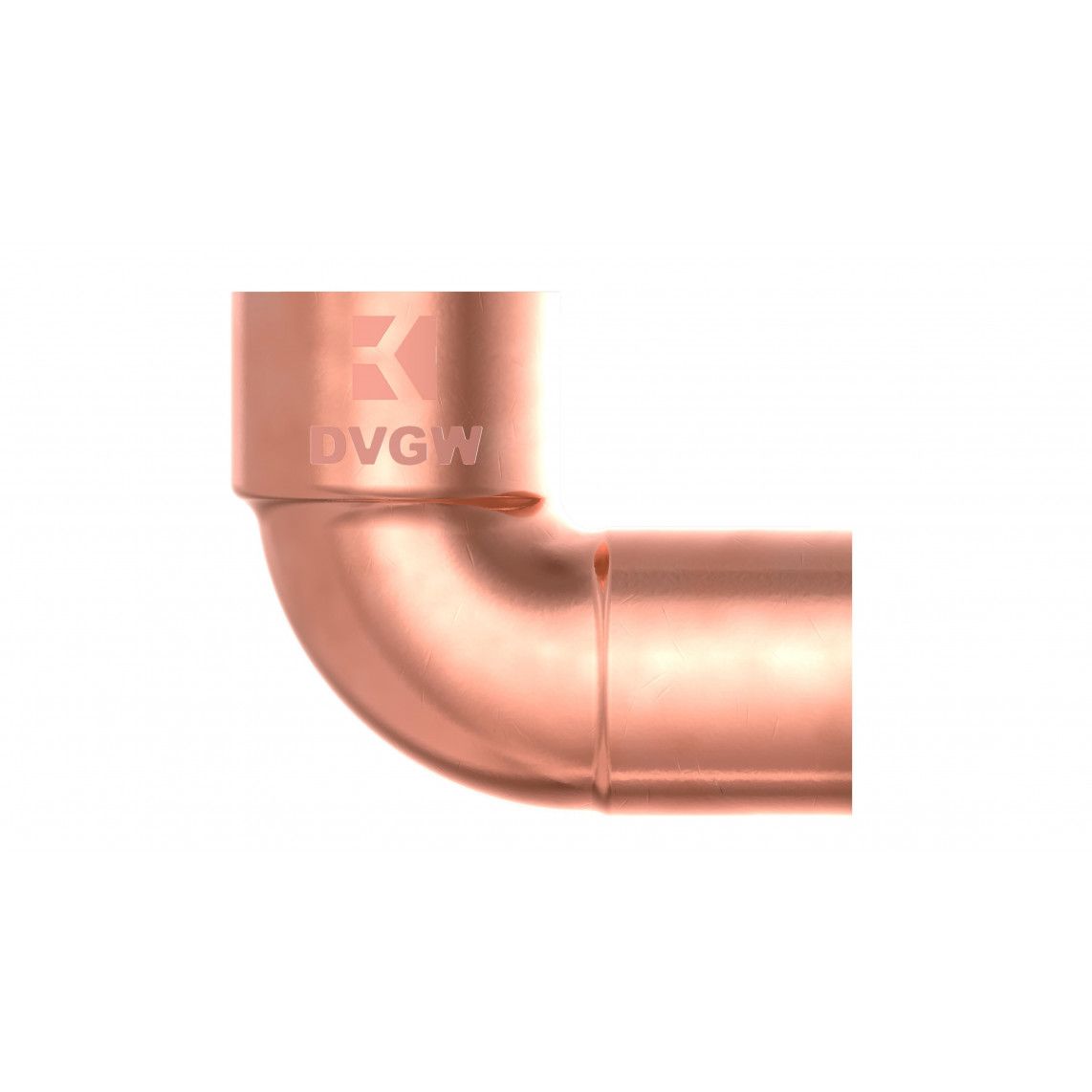 989265017 CU knie 90°, blanco, 28 mm, 1 mof (5092) vue 2