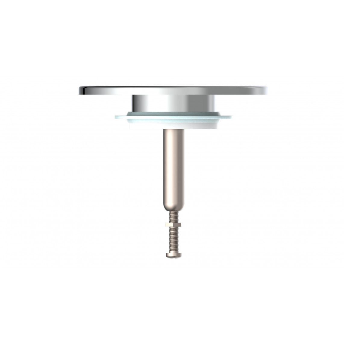 988453155 Afvoerwaste plug, chroom, 70 mm x 1 1/2 ", voor badkuip vue 2