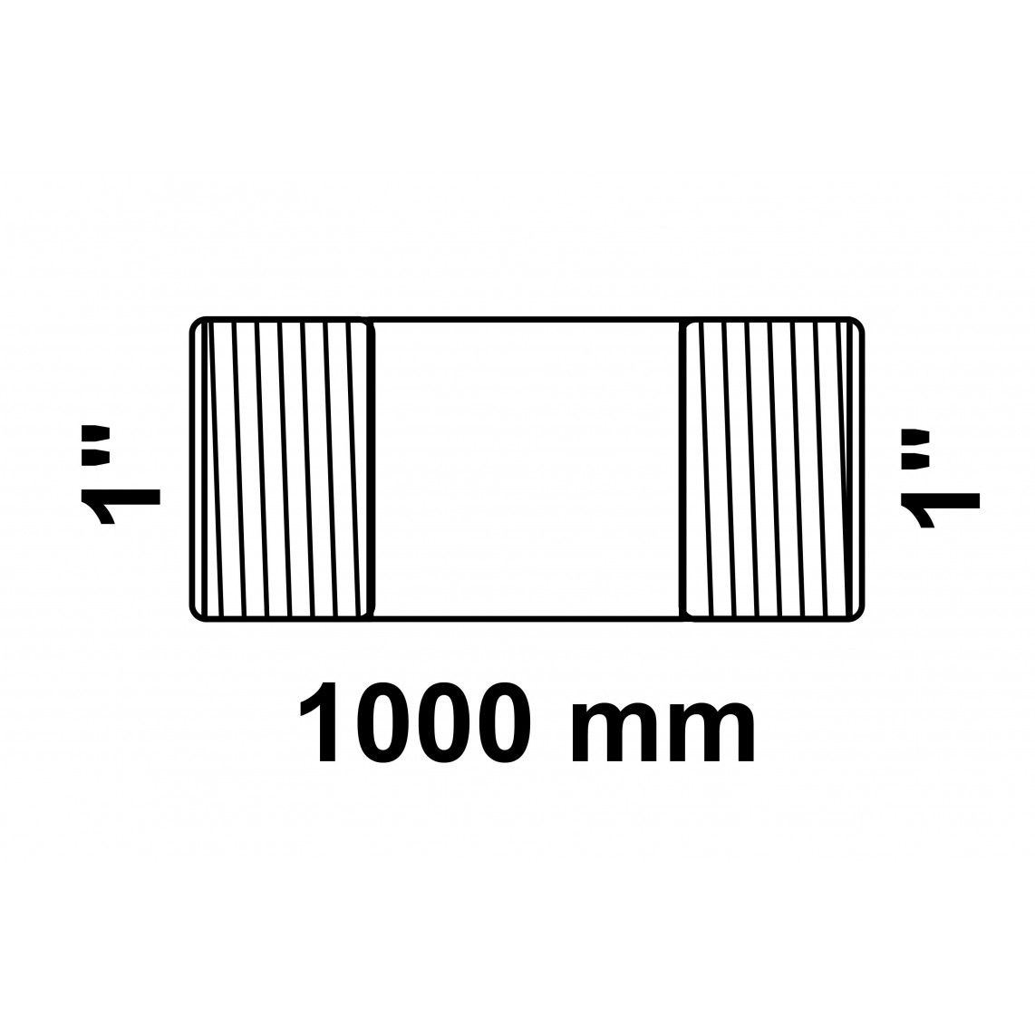 989826155 FM mamelon double, galvanisé, 1" x 1000 mm, (23) vue 2