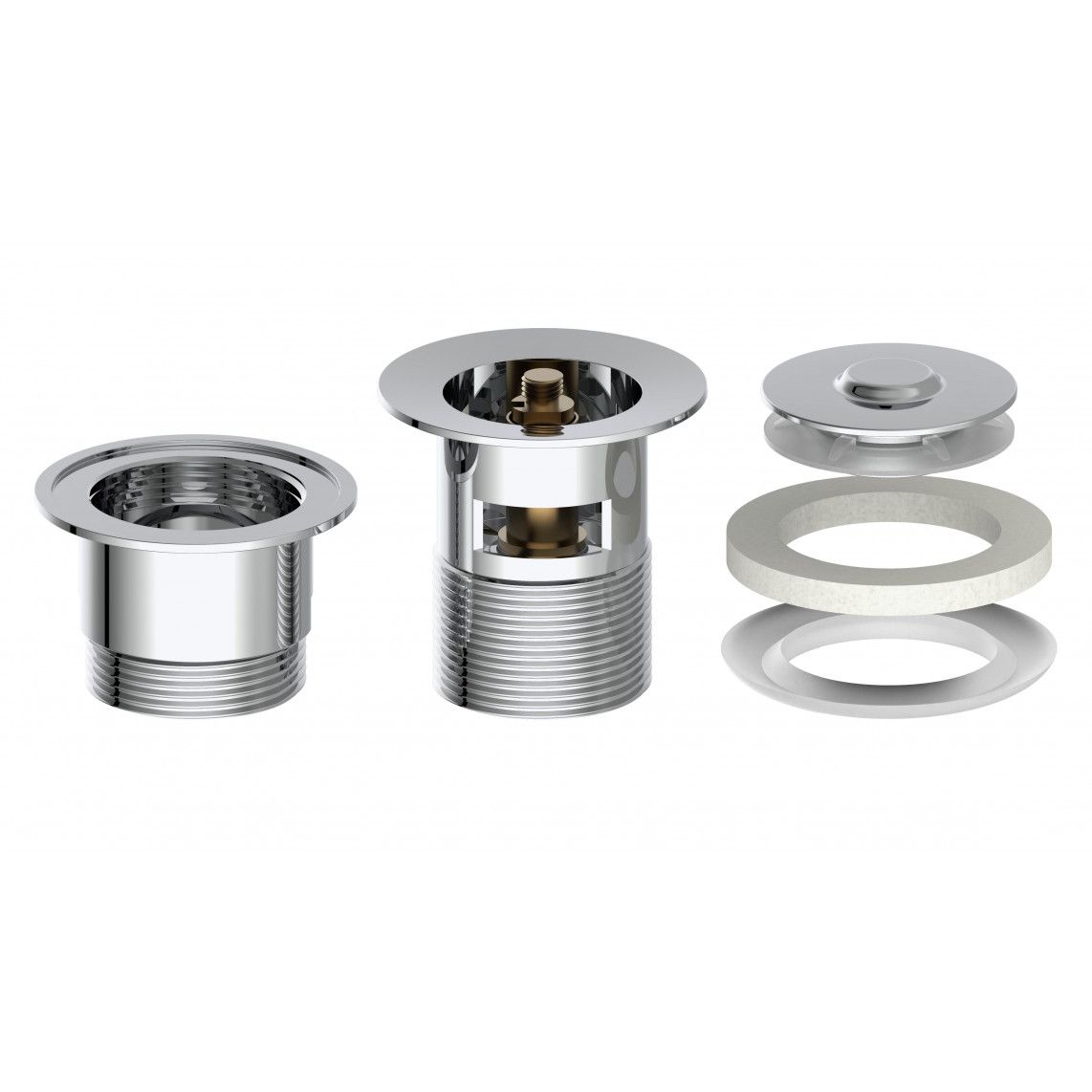 98807320 DAV-2WK afvoerwaste, chroom, 1 1/4" x 65 mm vue 7