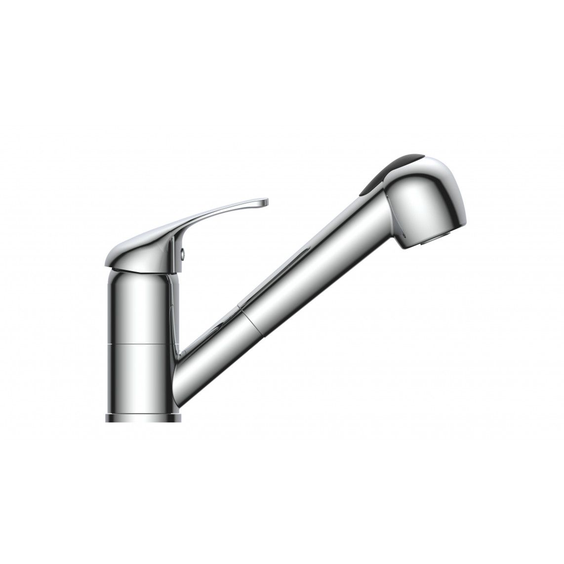 NI183CRT GRANDE VITA CLASSIC Mitigeur évier avec douchette à rincer extractible, chromé vue 2