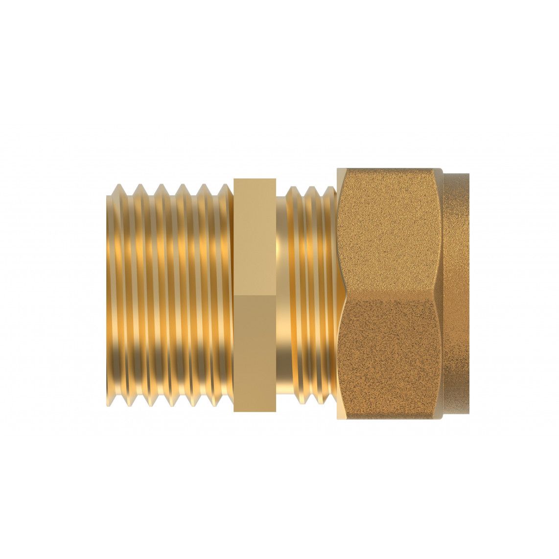 989457417 LT pièce intermédiaire, vierge, 15 mm x 1/2" M, raccord à serrer pour tube en cuivre, vue 2